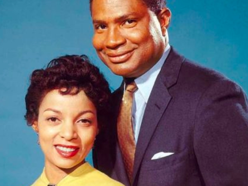 A young Ruby Dee and Ossie Davis